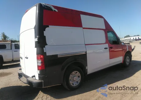2018 Nissan Nv Cargo Nv2500 Hd Sv V6 из США, поврежденный, VIN 1N6BF0LY8JN802984